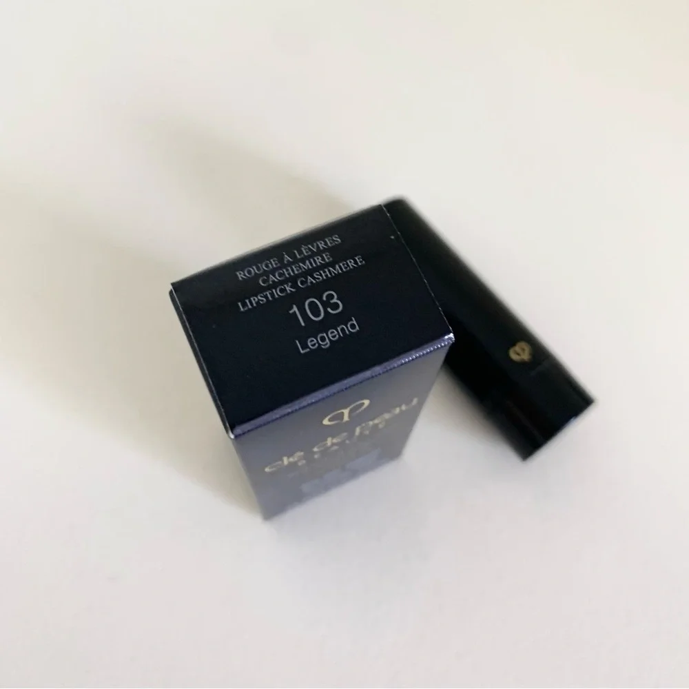 Cle de peau cashmere lipstick in red legend rouge a levres